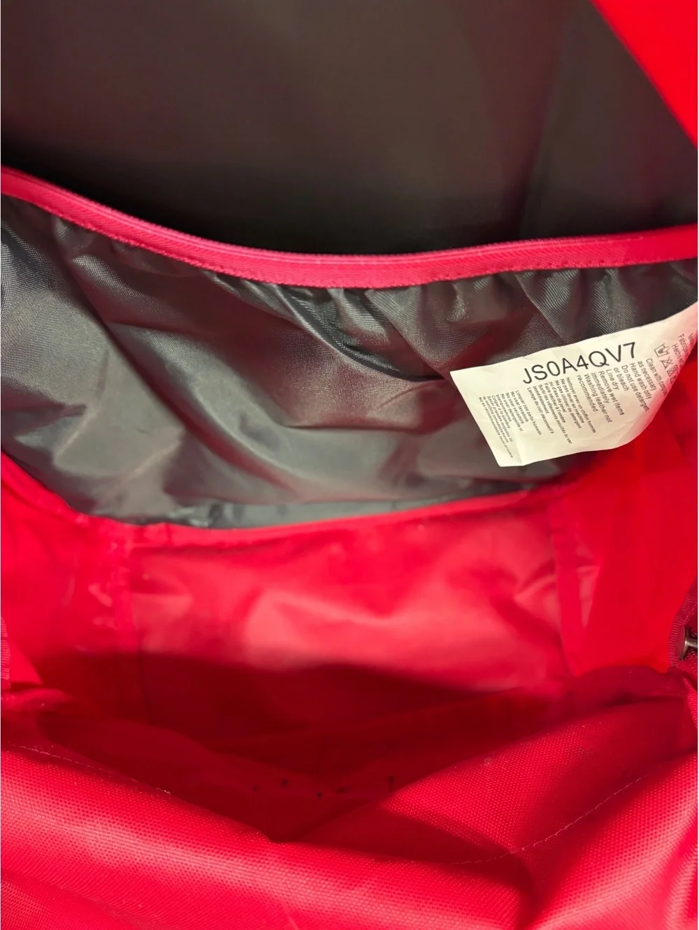 Trans by JanSport Hot Pink Backpack with Front Pocket and Adjustable Straps
